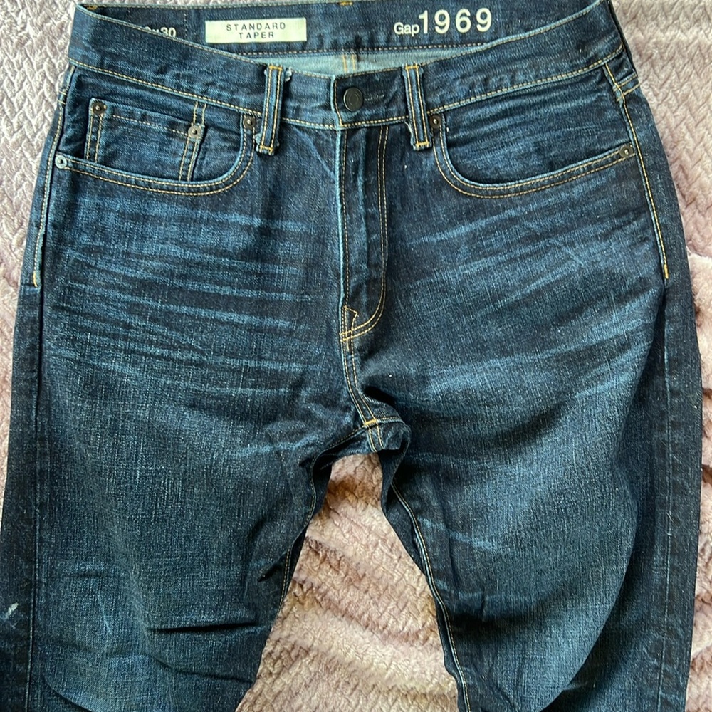 GAP 1969 men’s jeans. 30x30 standard taper